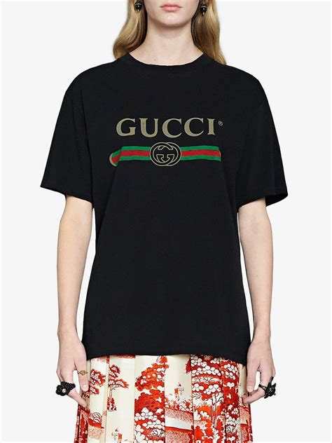 gucci t shirt women's price|Gucci oversized t shirt dress.